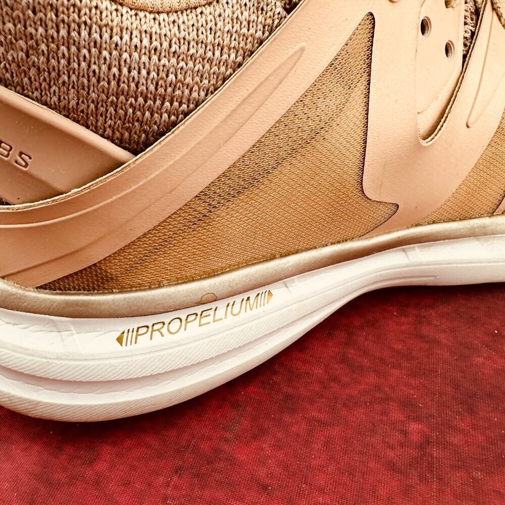 APL ATHLETIC PROPULSION LABS WOMEN'S ASCENT SNEAKERS BLUSH PINK/ROSE GOLD SIZE 7 - Picture 5 of 9